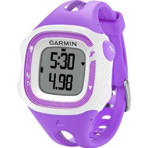 Purple Garmin Forerunner 15